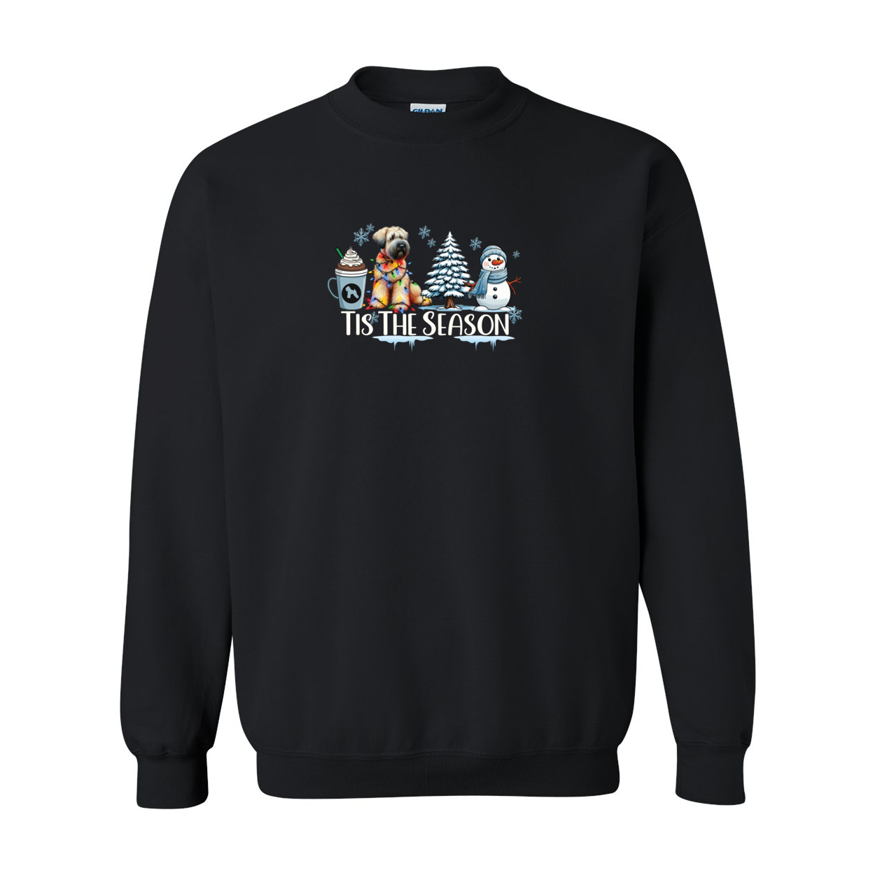 SCWT Tis The Season Winter Heavy Blend Crewneck Sweatshirt - WagALotBowWow