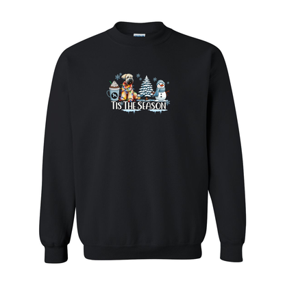SCWT Tis The Season Winter Heavy Blend Crewneck Sweatshirt - WagALotBowWow