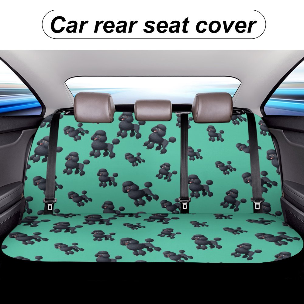 Custom Car Rear Seat Cover - WagALotBowWow