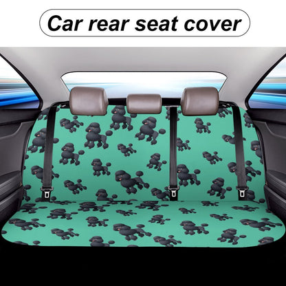 Custom Car Rear Seat Cover - WagALotBowWow