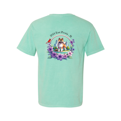 IL Akita Unisex Short Sleeve with Pocket - WagALotBowWow