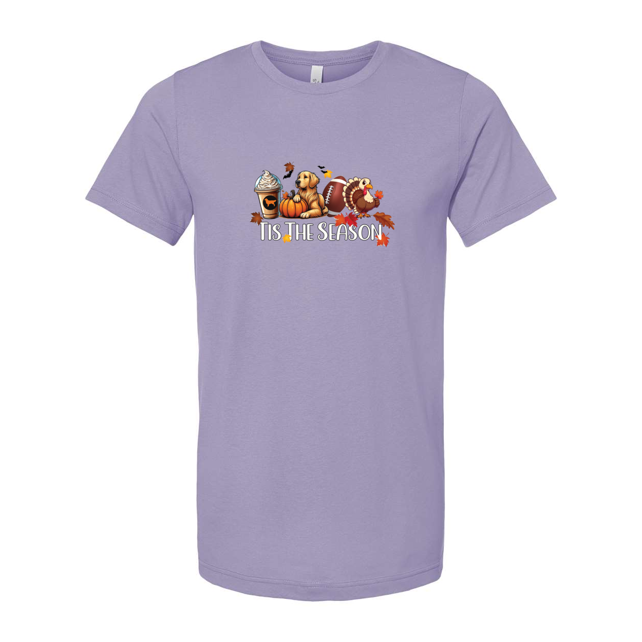 Golden Tis The Season Fall Unisex Short Sleeve Jersey Tee - WagALotBowWow