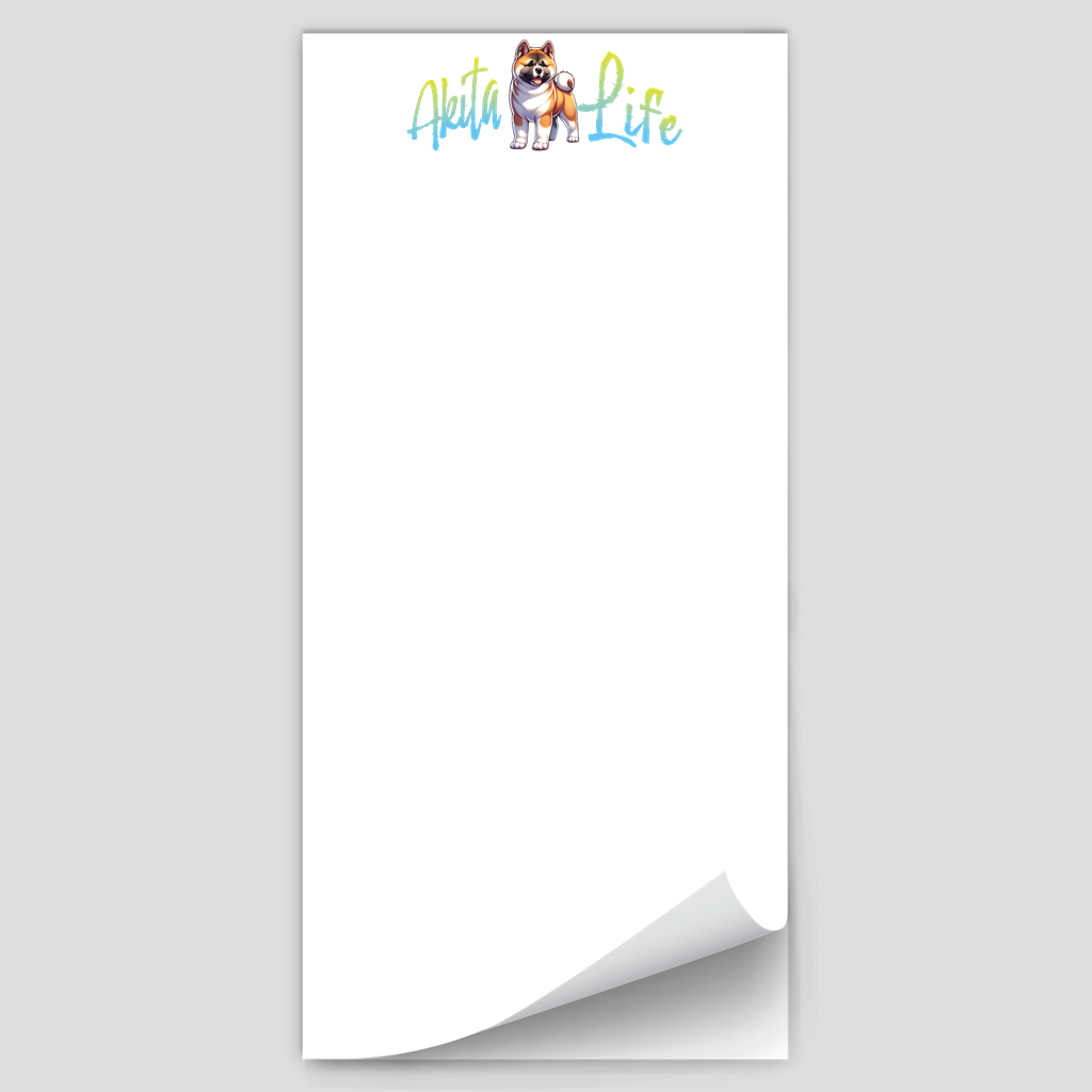 Custom Magnetic Notepads - WagALotBowWow