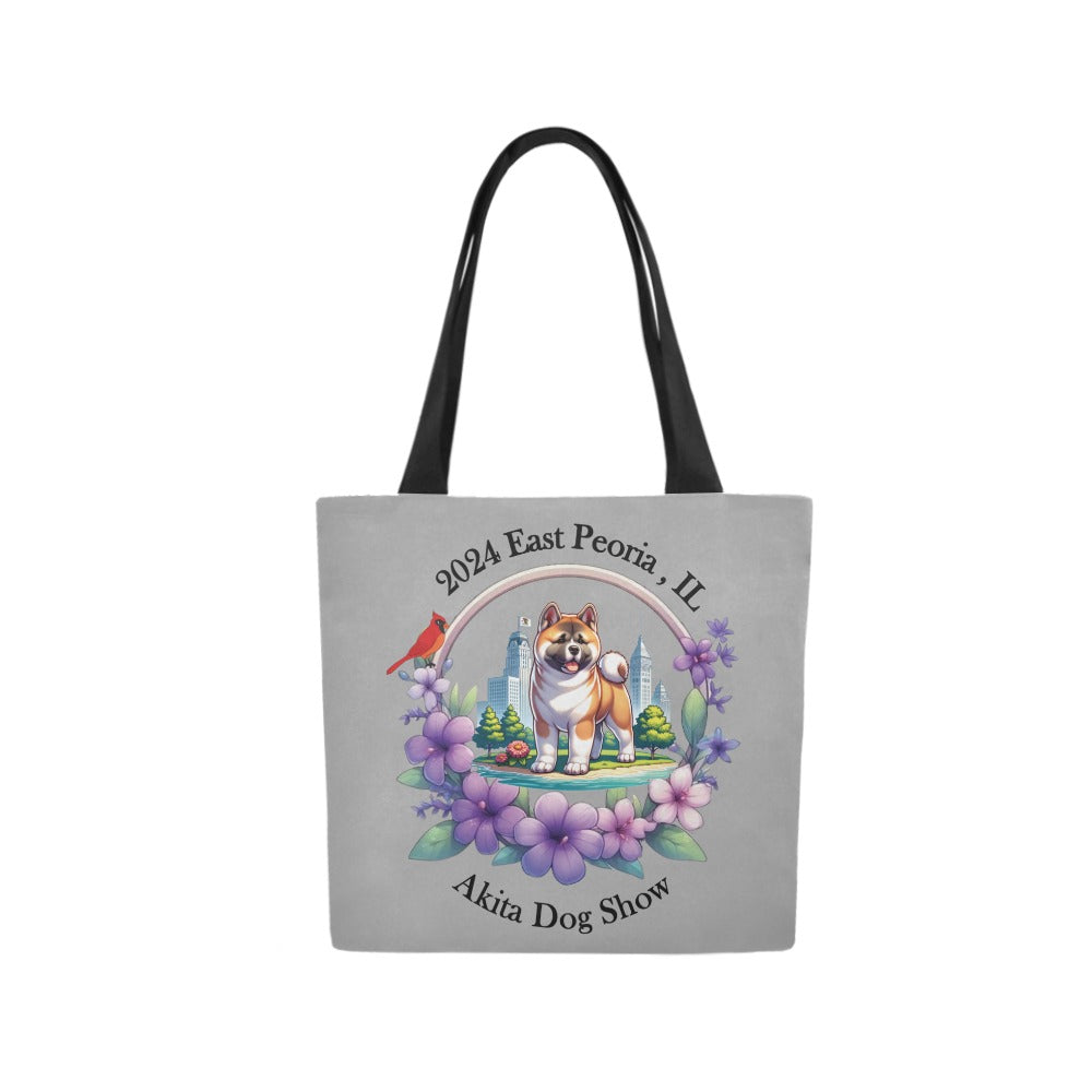 IL Akita Canvas Tote - WagALotBowWow