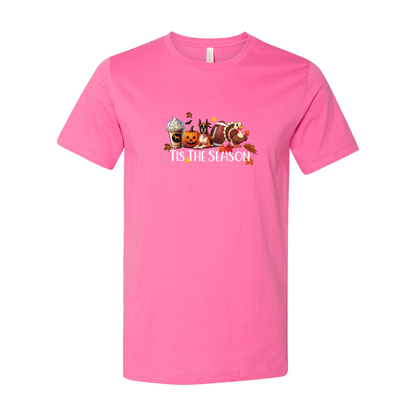 Boxer Tis The Season Turkey Unisex Short Sleeve Jersey Tee - WagALotBowWow