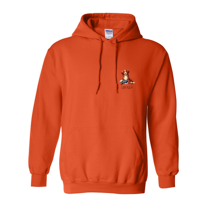 River Maze Scent Heavy Blend Hooded Sweatshirt - WagALotBowWow
