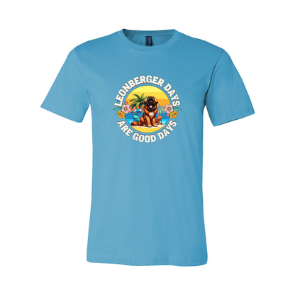 Leonberger Days Are Good Days SS T-Shirt - WagALotBowWow
