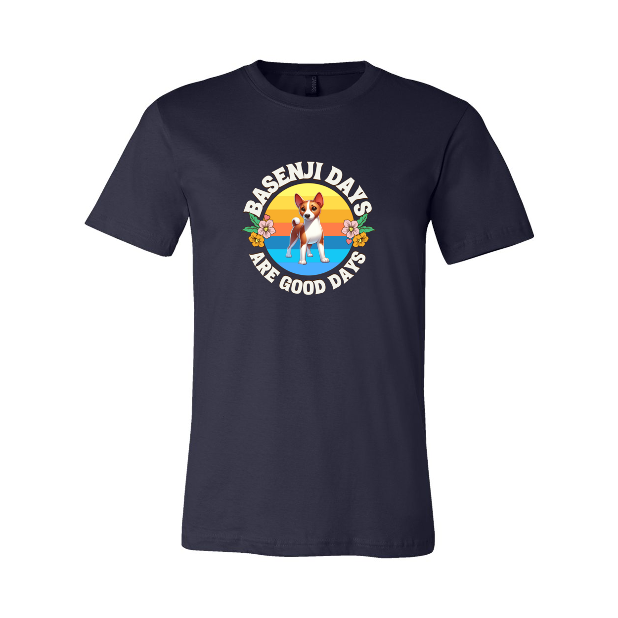 Basenji Days Are Good Days SS T-shirt - WagALotBowWow