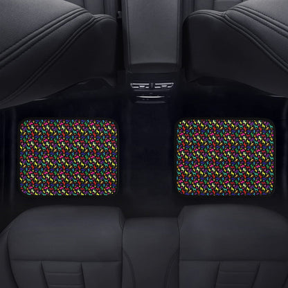 Custom Back Seat Car Mats (2pcs) - WagALotBowWow