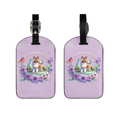 IL Akita Luggage Tag - WagALotBowWow