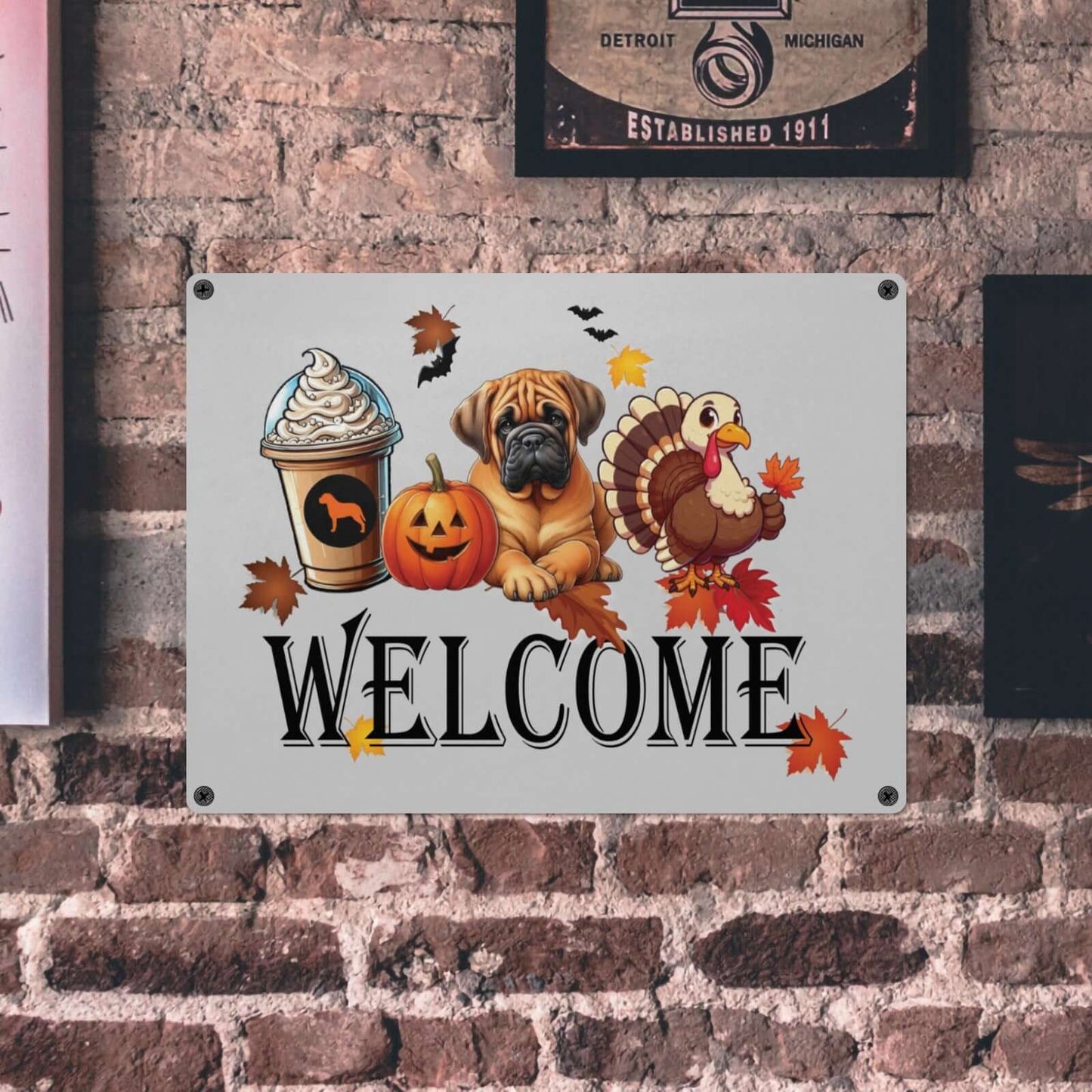 Custom Metal Sign - WagALotBowWow