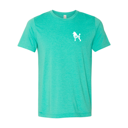 Scent Poodle Show Cut F/B Unisex Short Sleeve Jersey Tee - WagALotBowWow