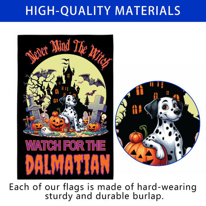 Halloween Non-Sporting Breed Garden Flags - WagALotBowWow
