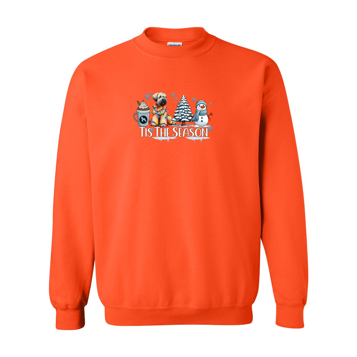 SCWT Tis The Season Winter Heavy Blend Crewneck Sweatshirt - WagALotBowWow