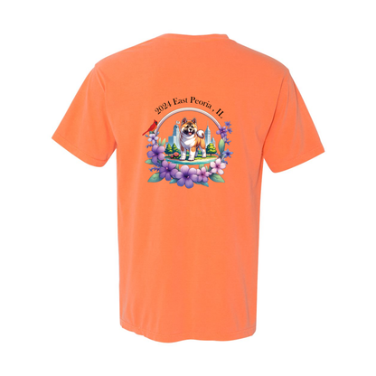 IL Akita Unisex Short Sleeve with Pocket - WagALotBowWow