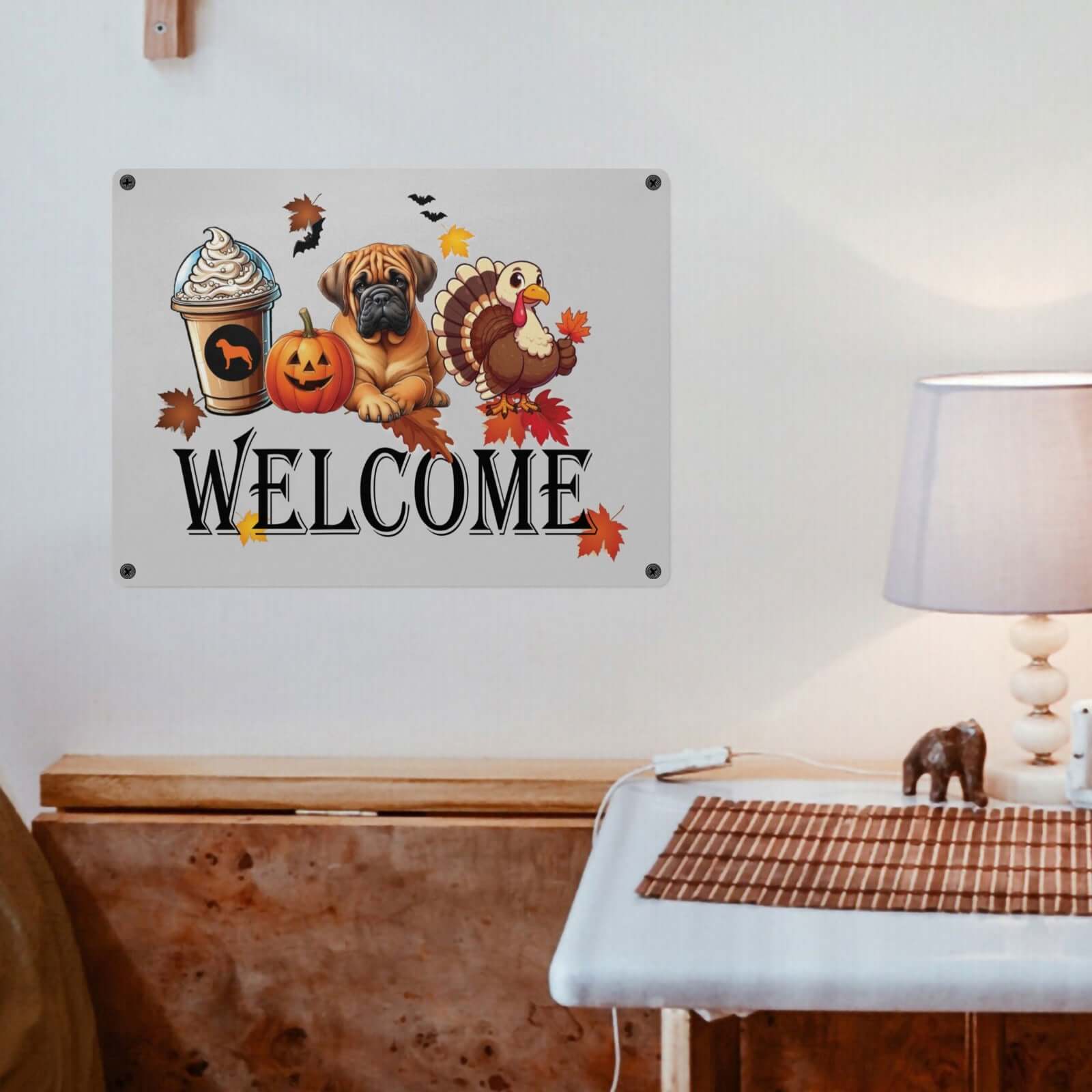 Custom Metal Sign - WagALotBowWow