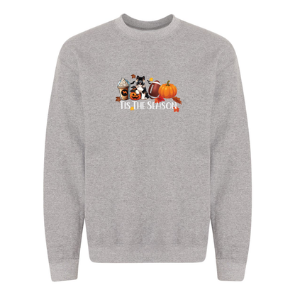 Akita Tis The Season Pumpkin Gildan Sweatshirt - WagALotBowWow
