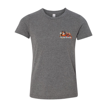 Calico Cat Tis The Season Fall Front/Back - WagALotBowWow