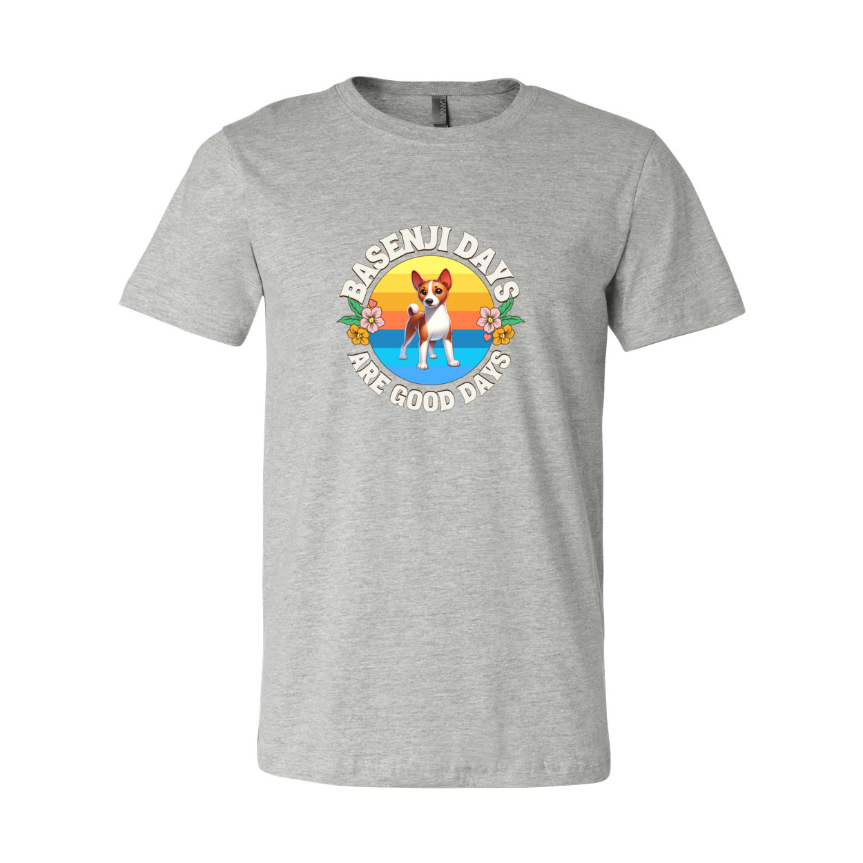 Basenji Days Are Good Days SS T-shirt - WagALotBowWow