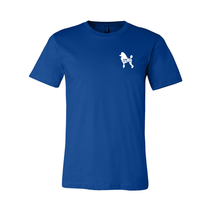 Scent Poodle Show Cut F/B Unisex Short Sleeve Jersey Tee - WagALotBowWow