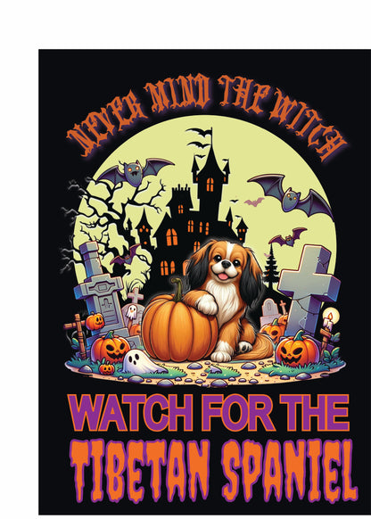 Halloween Non-Sporting Breed Garden Flags - WagALotBowWow