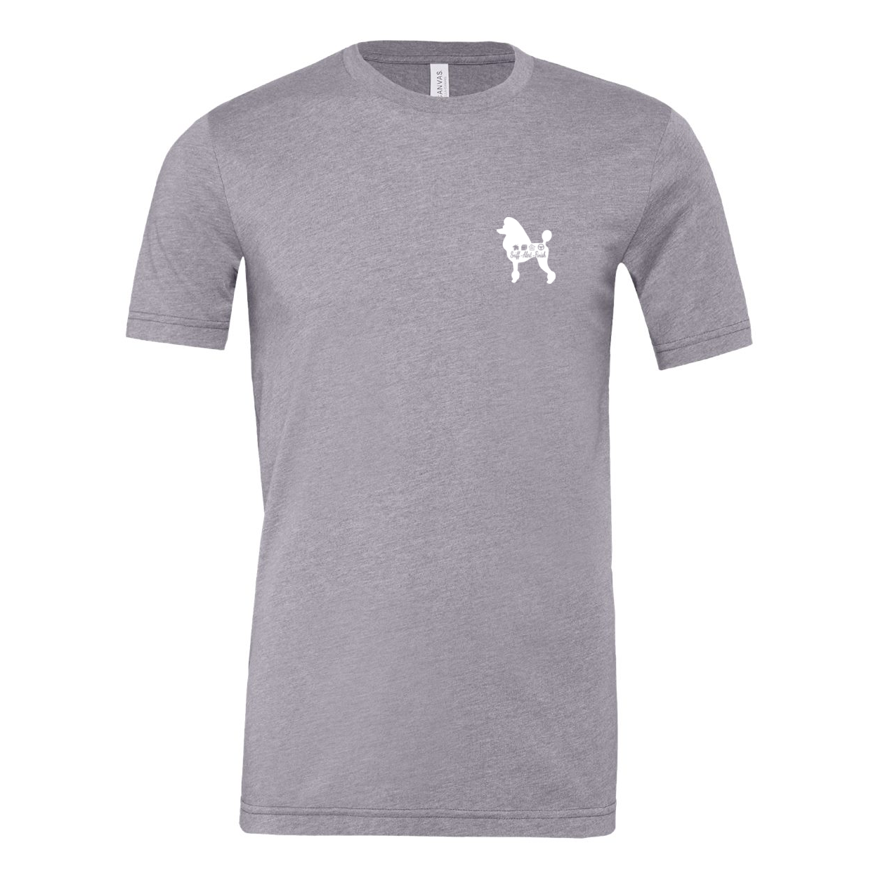 Scent Poodle Show Cut F/B Unisex Short Sleeve Jersey Tee - WagALotBowWow