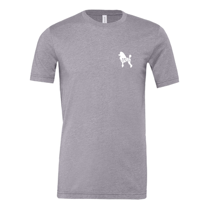 Scent Poodle Show Cut F/B Unisex Short Sleeve Jersey Tee - WagALotBowWow