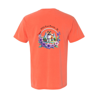 IL Akita Unisex Short Sleeve with Pocket - WagALotBowWow