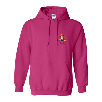 River Maze Scent Heavy Blend Hooded Sweatshirt - WagALotBowWow