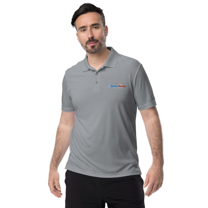 Paws and Purrs adidas performance polo shirt - WagALotBowWow