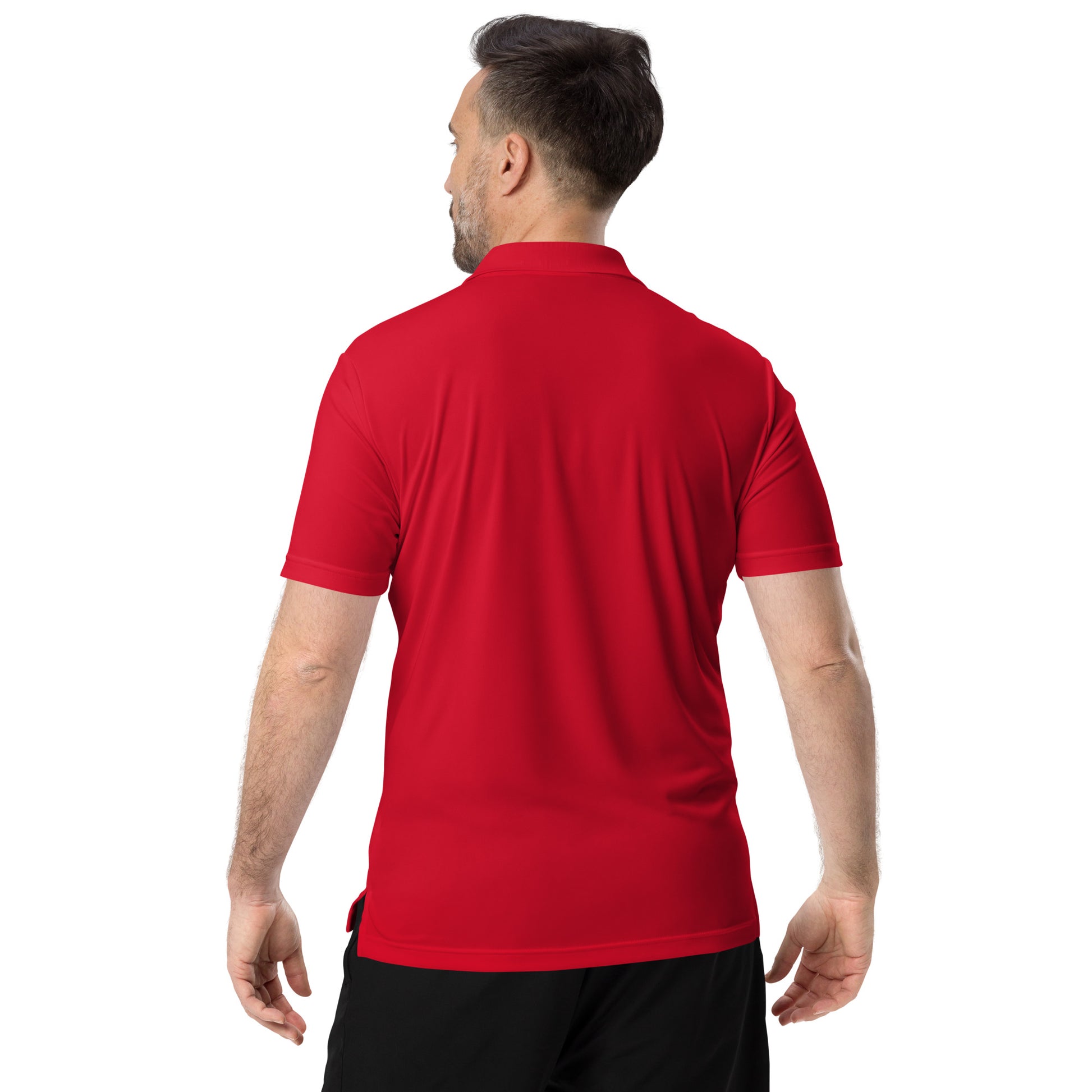 Paws and Purrs adidas performance polo shirt - WagALotBowWow