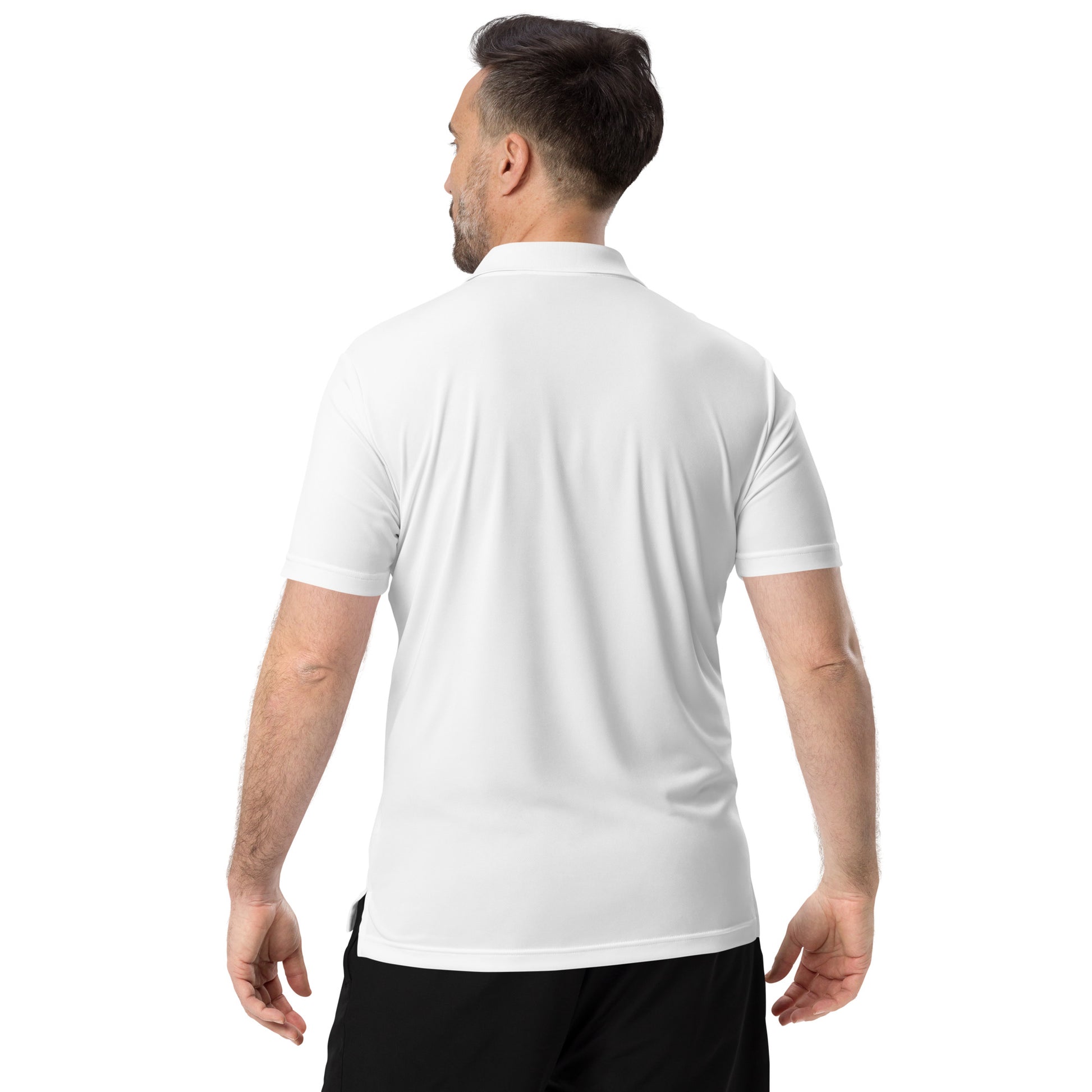 Paws and Purrs adidas performance polo shirt - WagALotBowWow
