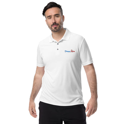 Paws and Purrs adidas performance polo shirt - WagALotBowWow