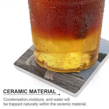 Custom Ceramic Coasters (Square) - WagALotBowWow