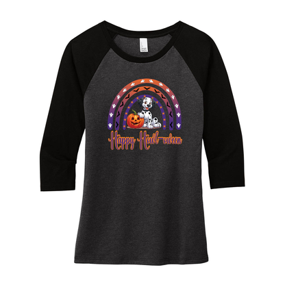 Dalmatian Howl-ween Front Print Only - WagALotBowWow