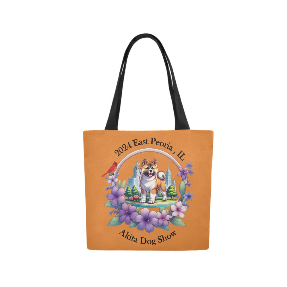 IL Akita Canvas Tote - WagALotBowWow