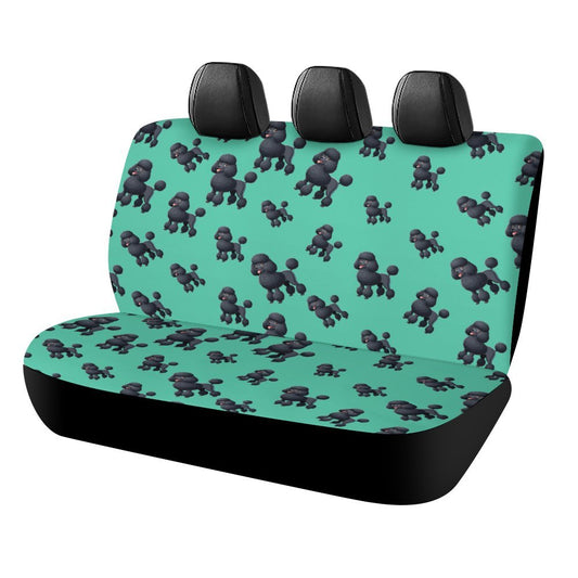Custom Car Rear Seat Cover - WagALotBowWow