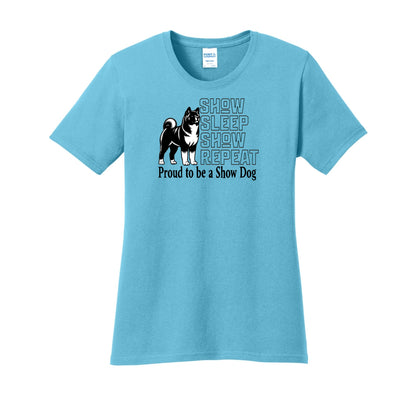 Show Repeat Port & Co™ LPC54 Women's Core Cotton Tee