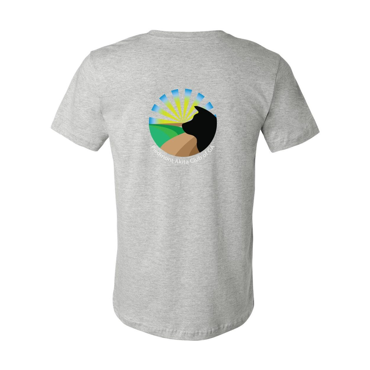 PAC of GA Logo Front/Back Unisex Short Sleeve Jersey Tee - WagALotBowWow