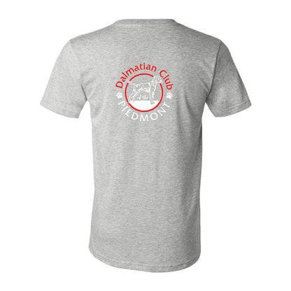 Dalmatian Club Unisex Short Sleeve V-Neck Jersey Tee