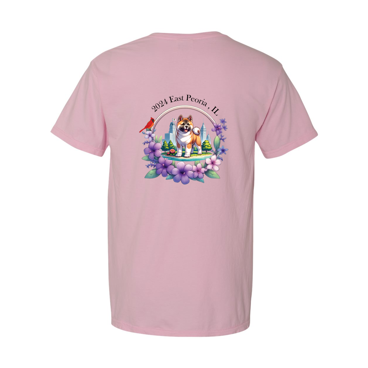 IL Akita Unisex Short Sleeve with Pocket - WagALotBowWow