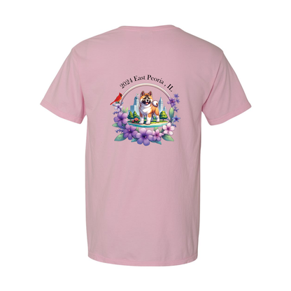 IL Akita Unisex Short Sleeve with Pocket - WagALotBowWow