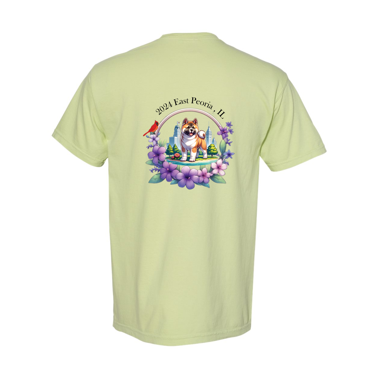 IL Akita Unisex Short Sleeve with Pocket - WagALotBowWow