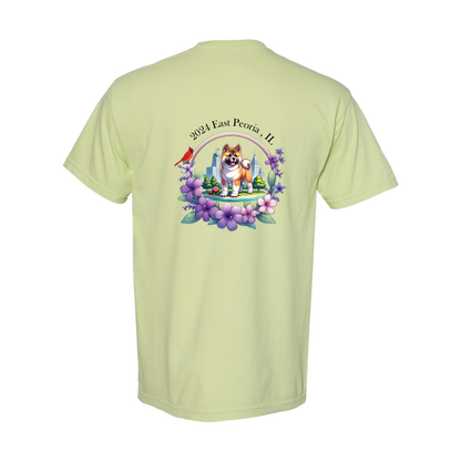 IL Akita Unisex Short Sleeve with Pocket - WagALotBowWow