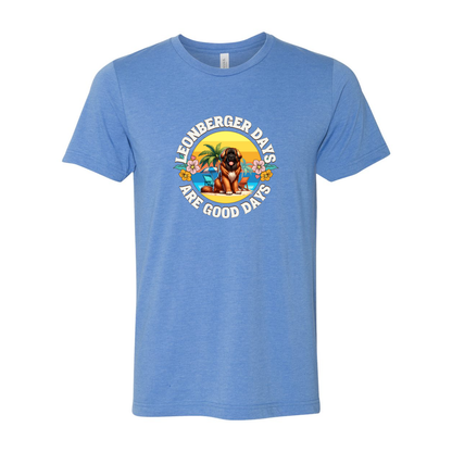 Leonberger Days Are Good Days SS T-Shirt - WagALotBowWow