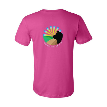 PAC of GA Logo Front/Back Unisex Short Sleeve Jersey Tee - WagALotBowWow