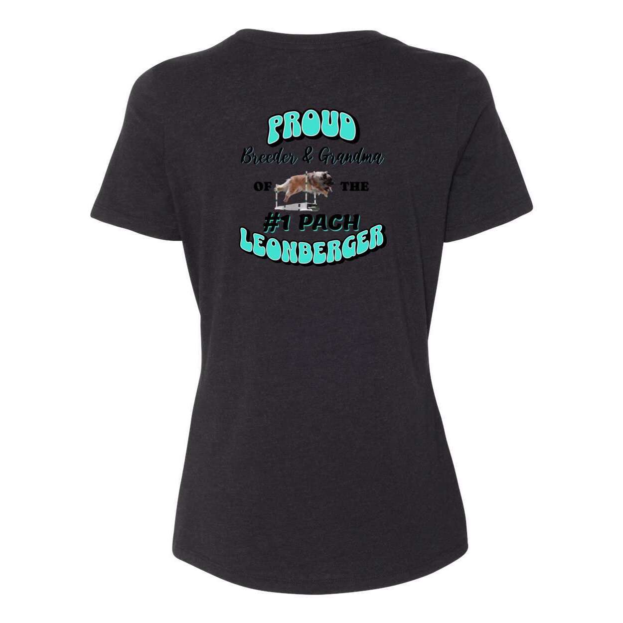 Leo Grandma Breeder BELLA + CANVAS 6400CVC Women’s Relaxed Fit Heather CVC Tee