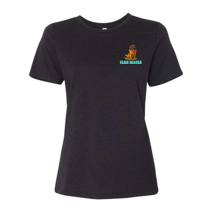 Leo Grandma Breeder BELLA + CANVAS 6400CVC Women’s Relaxed Fit Heather CVC Tee