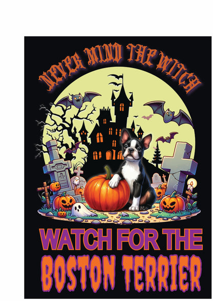 Halloween Non-Sporting Breed Garden Flags - WagALotBowWow