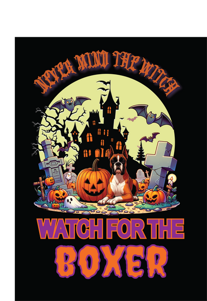 Halloween Working Dog Breeds Garden Flag - WagALotBowWow